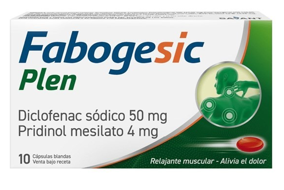FABOGESIC PLEN 50/4 mg c�psx10
