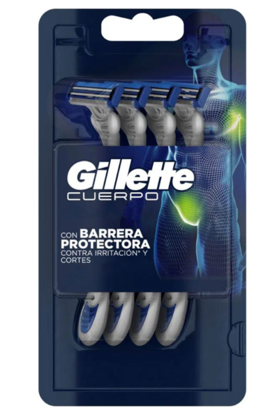 GILLETTE CORPO CUERPO MAQUINA