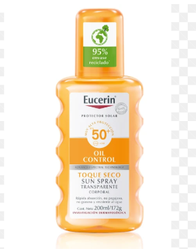 EUCERIN SOL TRANSP SPRAY F50 X