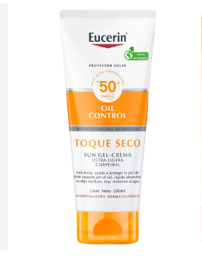 EUCERIN SOL PROT F50 LOC X 200