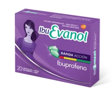 IBU EVANOL RAPIDA ACCION c ps.