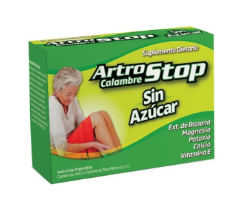 ARTROSTOP CALAMBRES SIN AZUCAR