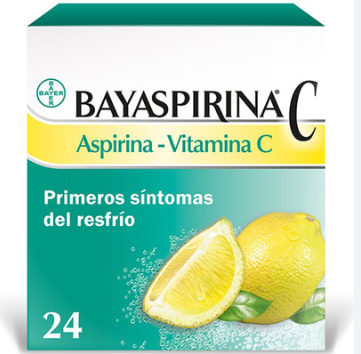 BAYASPIRINA C LIMON 240 MG VIT